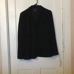 Ann Taylor black suit coat size 4